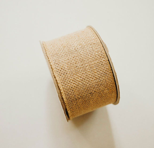 32 ft Burlap Ribbon