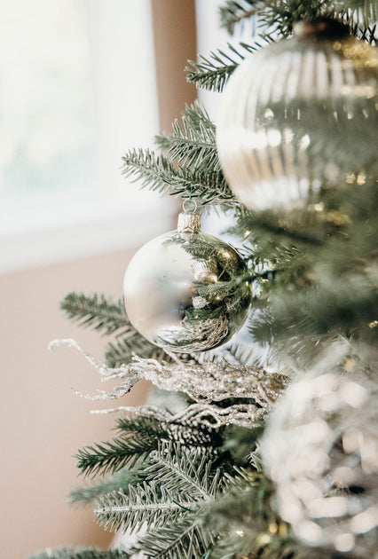 3 in Shiny Silver Polish Bauble