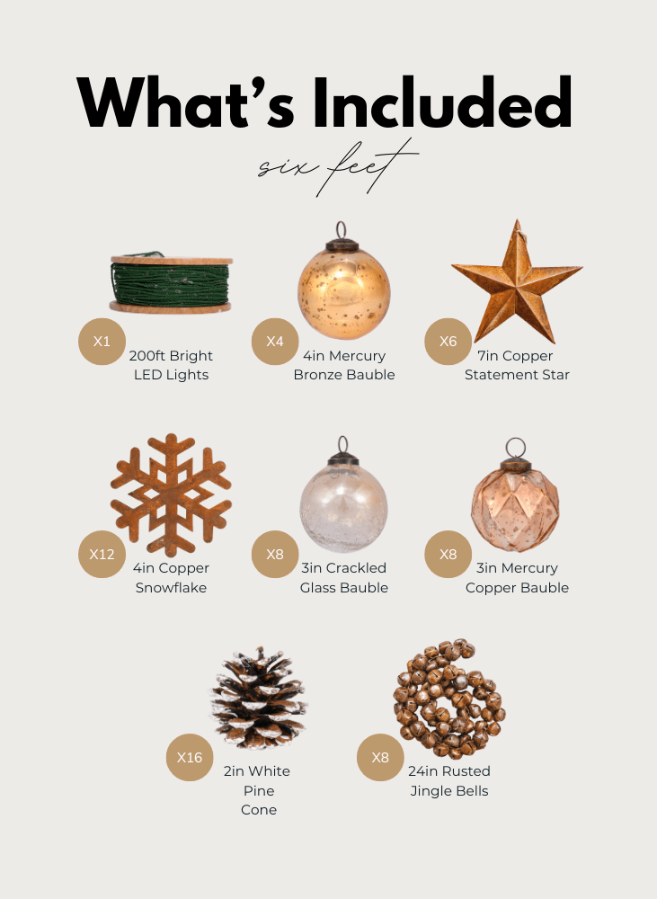 Industrial Tree Decor Set - Decorent
