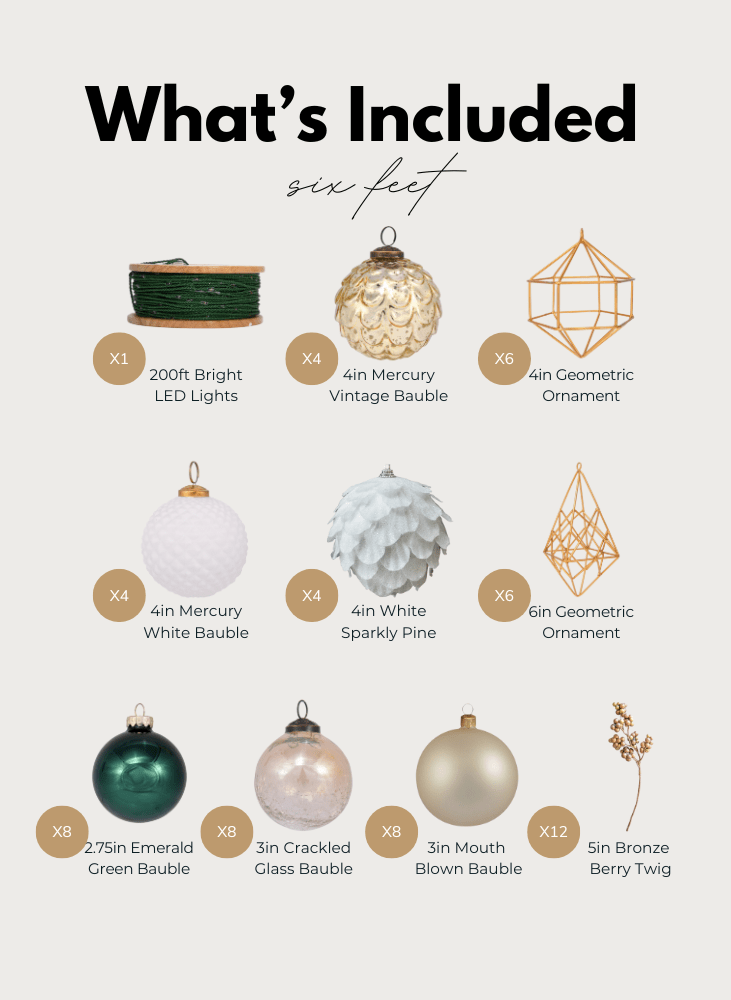 Contemporary Tree Decor Set - Decorent