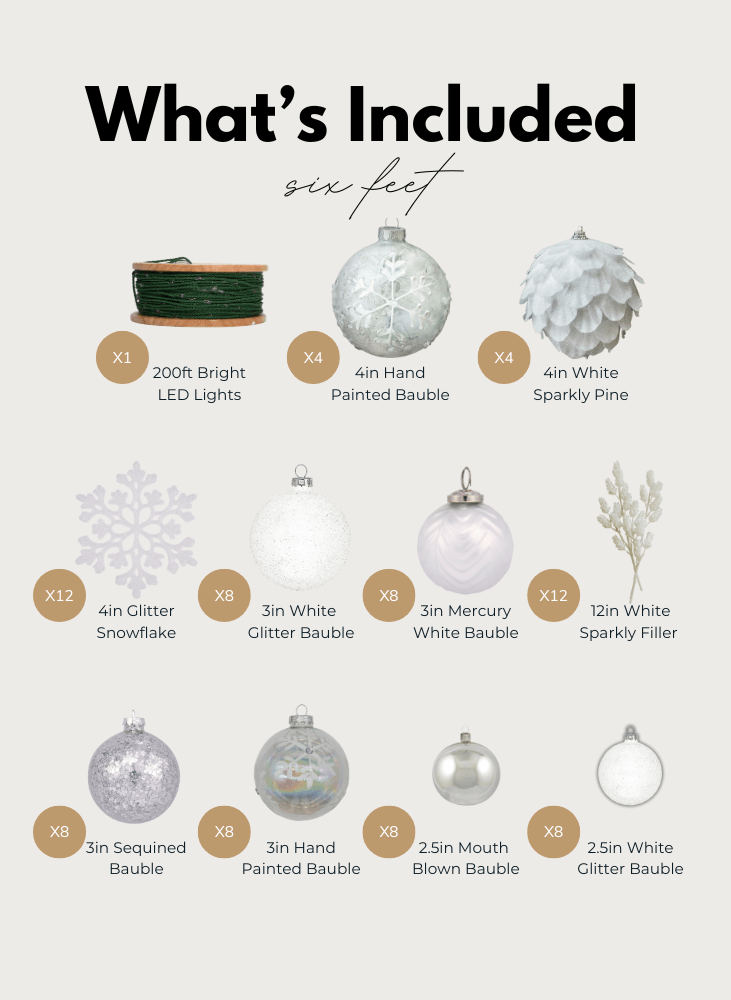 Simply Beautiful Tree Decor Set - Decorent