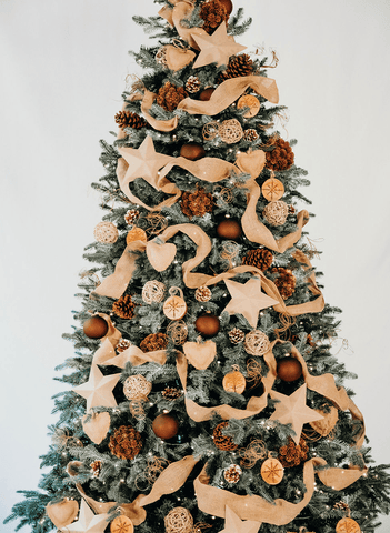 Rustic Tree Decor Set