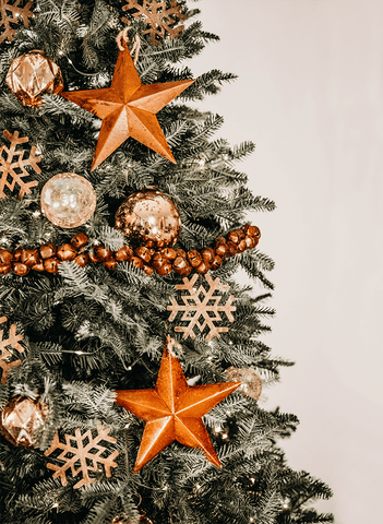Industrial Tree Decor Set