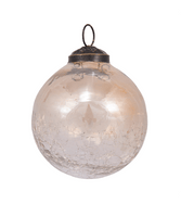 Crackled Glass Ornament