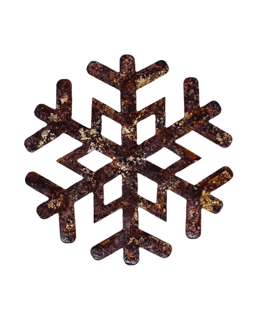 4 in Copper Snowflake