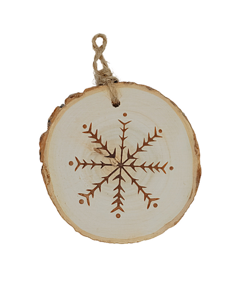 Branch Slice Ornament