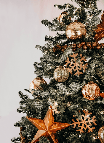 Industrial Tree Decor Set
