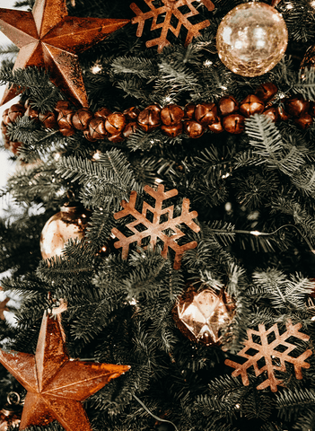 Industrial Tree Decor Set