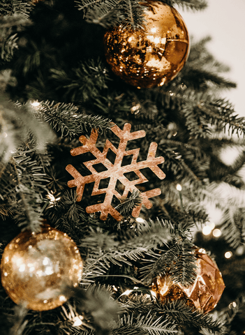 Industrial Tree Decor Set