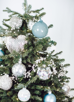 Baby Blue Christmas Ornaments