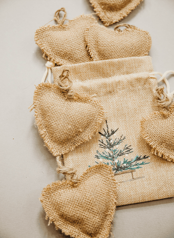 Rustic Tree Decor Set