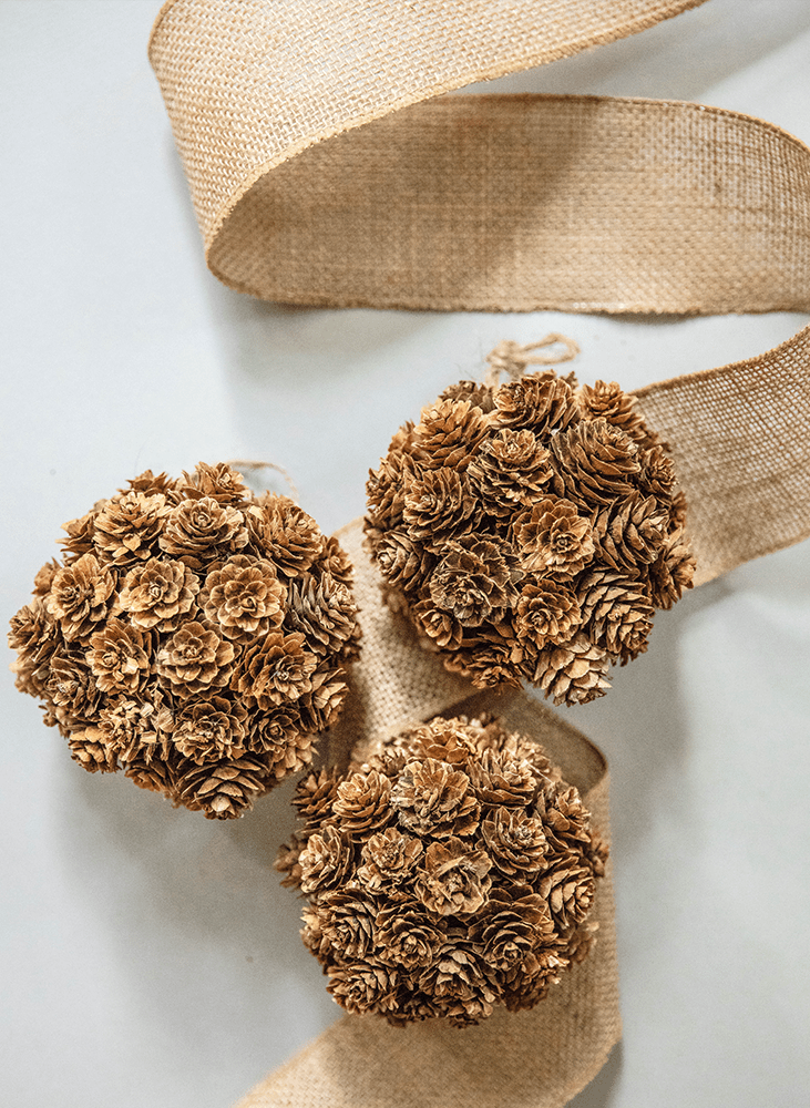 Pine cone ornament