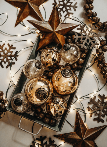 Industrial Tree Decor Set