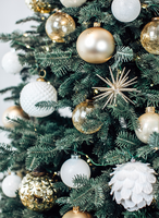 Gold Christmas Tree Design