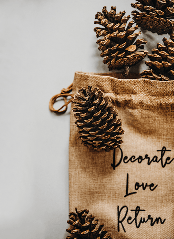 Rustic Tree Decor Set