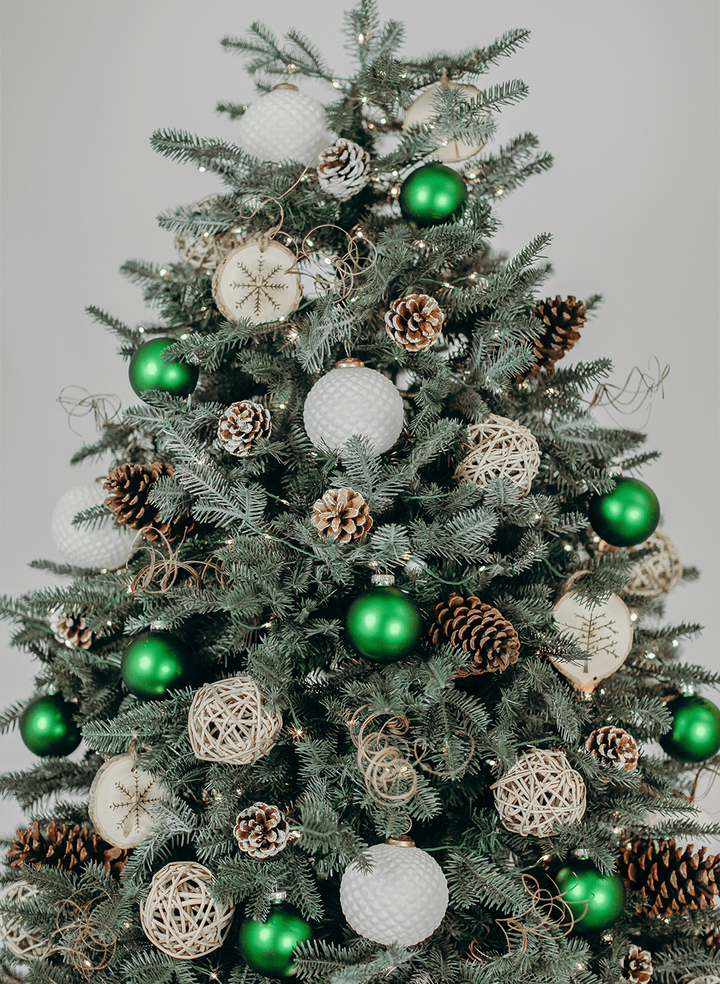 Green and Brown Christmas Tree