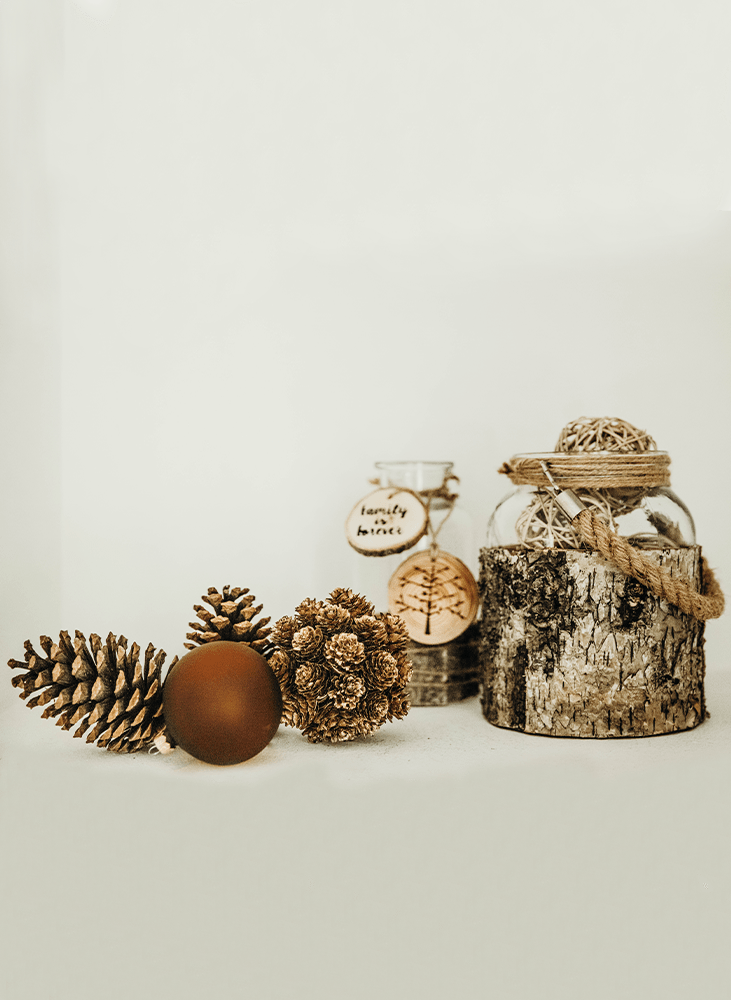 Rustic Christmas decor