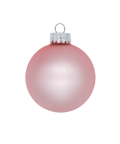 2.5 in Pink Matte Ornament