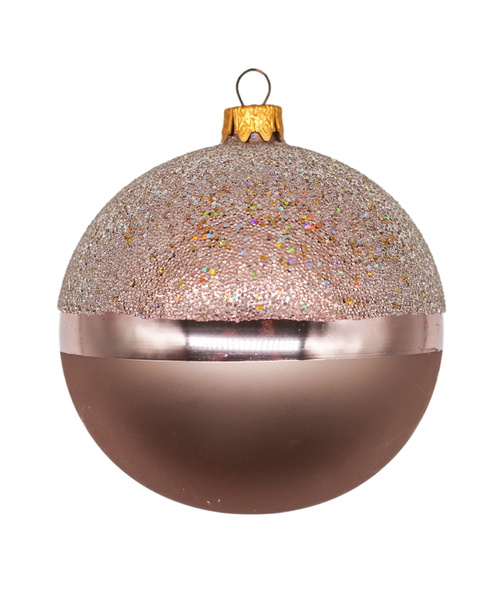 4 in Sparkly Pink Ornaments / Line