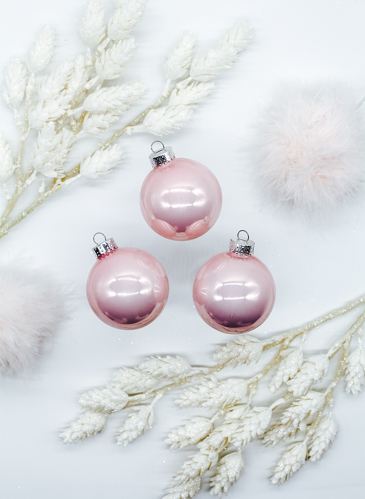 Pink Christmas Ornaments