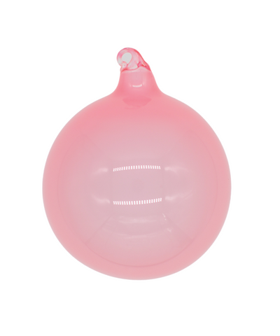 4 in Pink Mouth-Blown Ornament